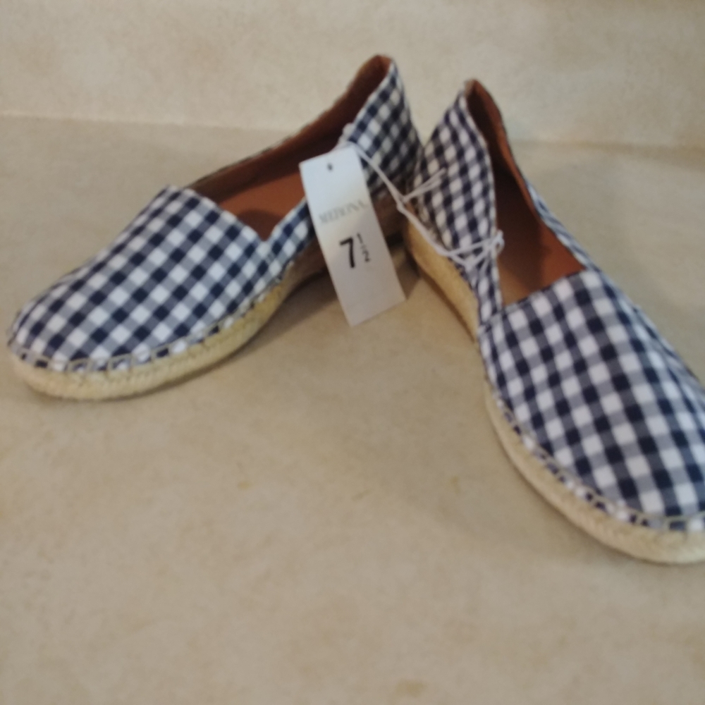 Merona Sonya Wedge Espadrille Navy Ballet …
